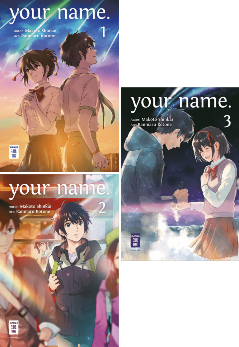 Your Name Manga Panels